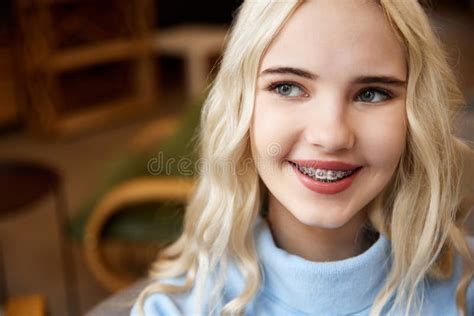 blonde girl with braces|1,144 Blonde Girl Braces Stock Photos